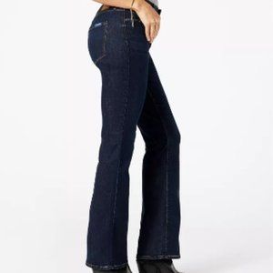 Levi's DENIZEN midrise boot cut dark blue size 4L